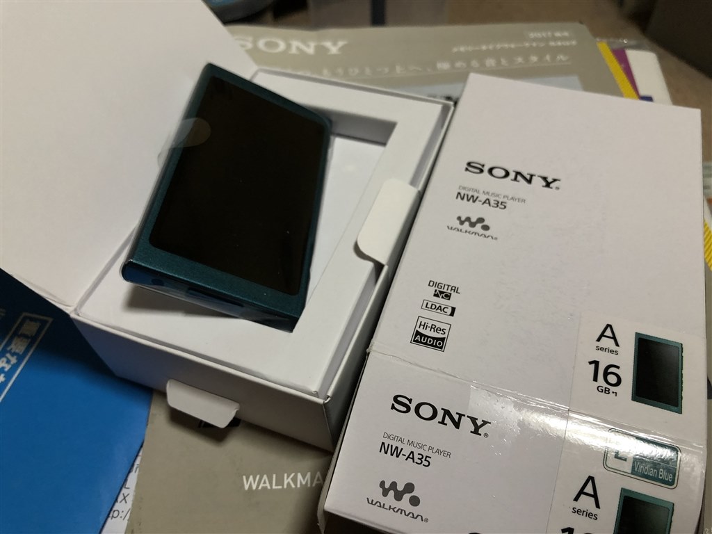バイクのインカムで…』 SONY NW-A35 [16GB] のクチコミ掲示板