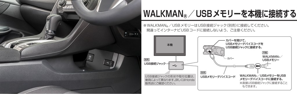 Usb接続端子について ホンダ シビック のクチコミ掲示板 価格 Com