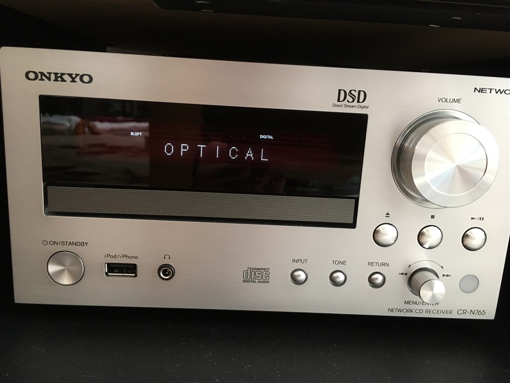 Optical 光デジタル 選択時 音が出ない Onkyo Cr N765 S シルバー のクチコミ掲示板 価格 Com