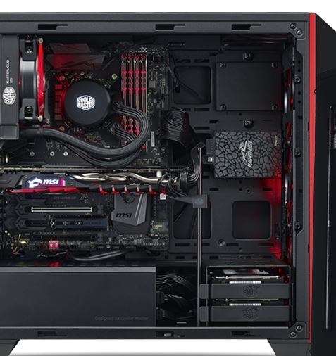 ♪♪MSI好き必見！Cooler Master MasterBox 5 MSI Edition ミドルタワー型PCケース [MSIコラボエディション] 　美品　希少♪♪ COOLER MASTER MasterBox 5 MSI Edition MCX-B5S2-KWNN-03-MI投稿画像