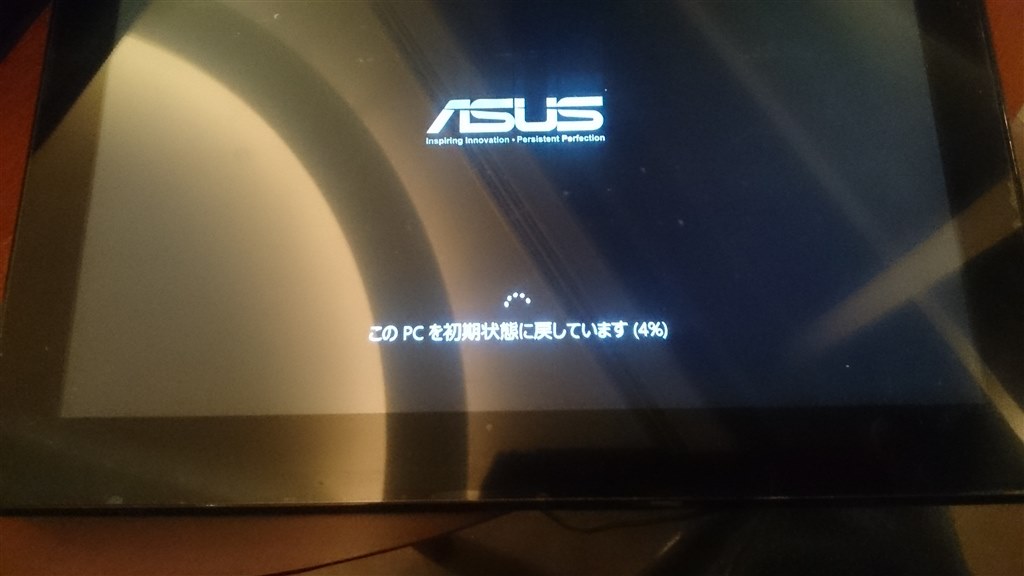 windows10起動・初期化不可能状態』 ASUS ASUS TransBook T100TA