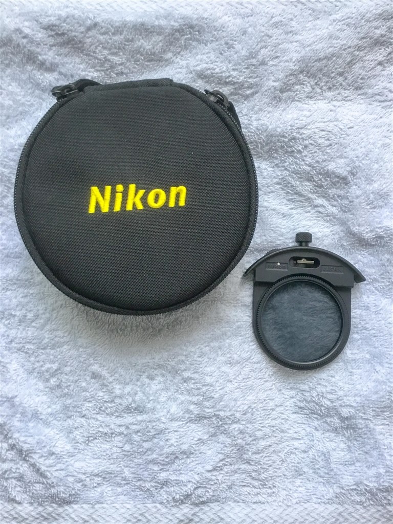 組み込み式円偏光フィルターの梱包について』 ニコン AF-S NIKKOR 180 