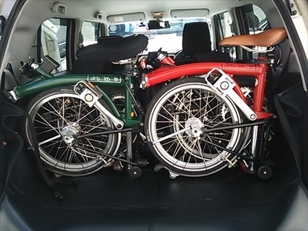 折り畳み自転車搭載ラジットマット（フルカバータイプ）の使用感