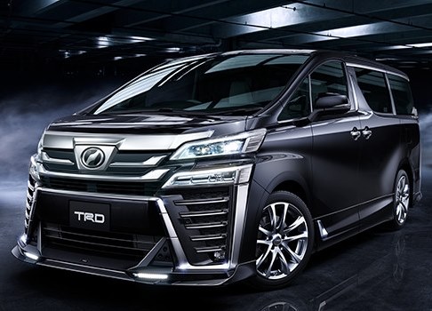 30後期ヴェルファイアエアロタイプ、TRDエアロ+モデリスタグリル 