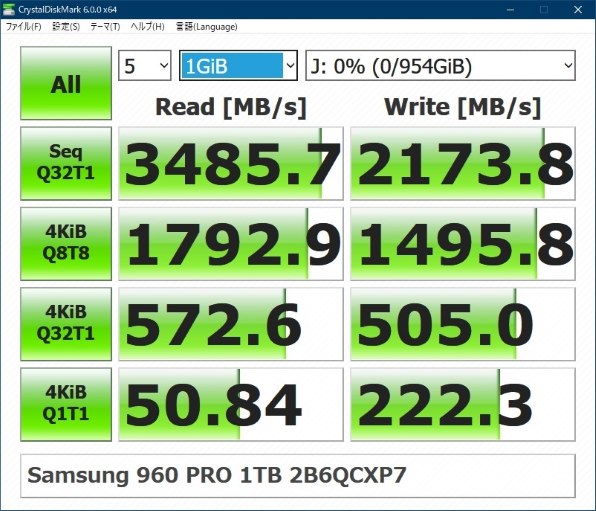 サムスン 960 PRO M.2 MZ-V6P1T0B/IT 価格比較 - 価格.com