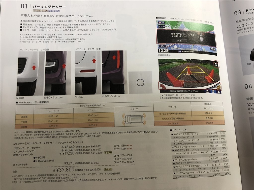 パーキングセンサーについて ホンダ N Box カスタム のクチコミ掲示板 価格 Com