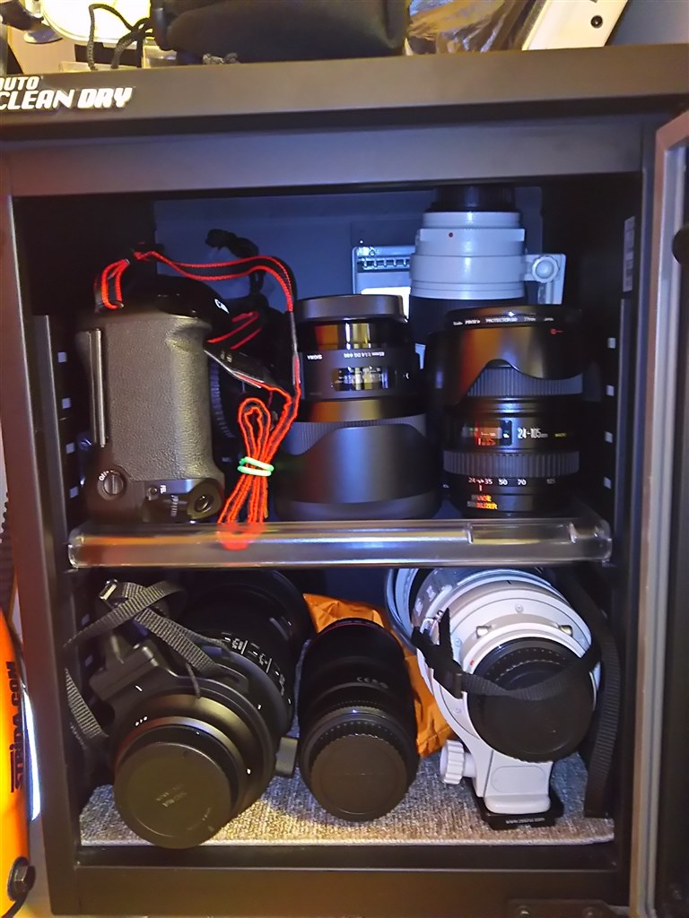 【美品】防湿庫保管 シグマ 100-400mm F5-6.3 DG OS HSM [ニコン用] 防湿庫』 シグマ 150-600mm F5-6.3 DG OS HSM Sports [キヤノン用] の