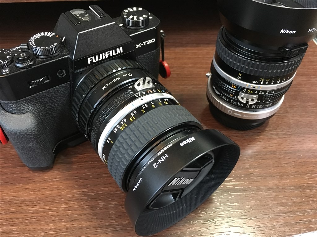 富士フィルム Fujifilm X-T20 アダプタ付き レンズ