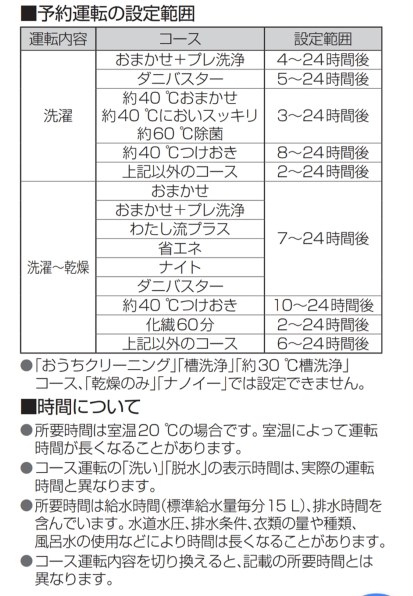 予約の時間について』 パナソニック NA-VX9800L のクチコミ掲示板 - 価格.com