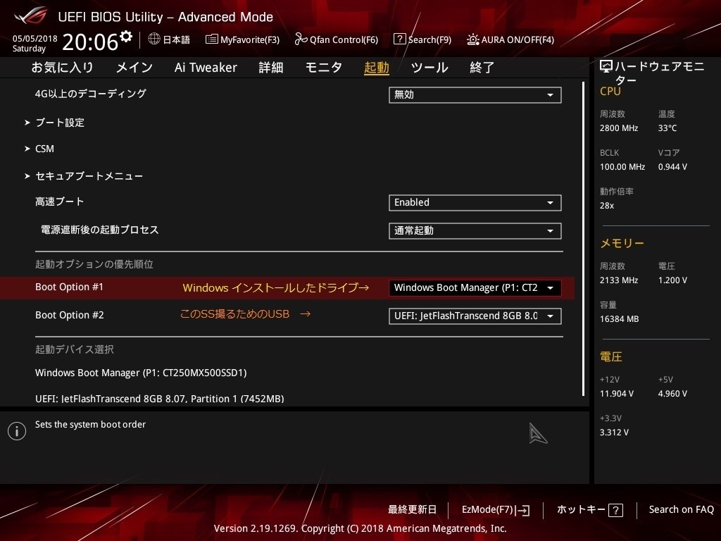 asus primex570p動作します！ 自作PC】マザーボード動作確認 TUF GAMING X570-PRO WIFI II【ASUS