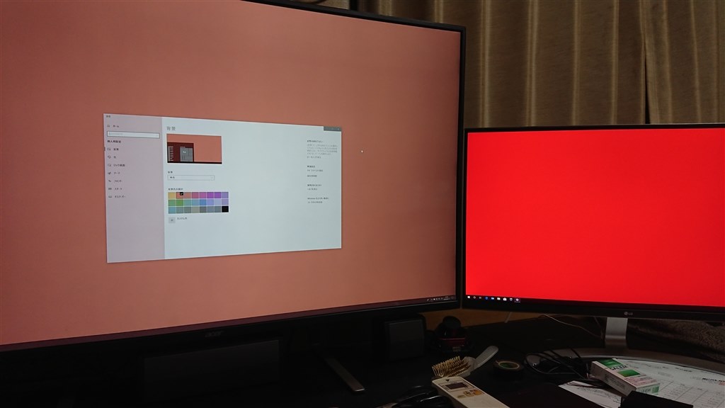 HDR使用時の色について』 Acer ET430Kwmiiqppx [43インチ ホワイト] の