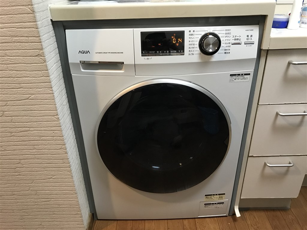 足は、とれますか。』 AQUA Hot Water Washing AQW-FV800E のクチコミ