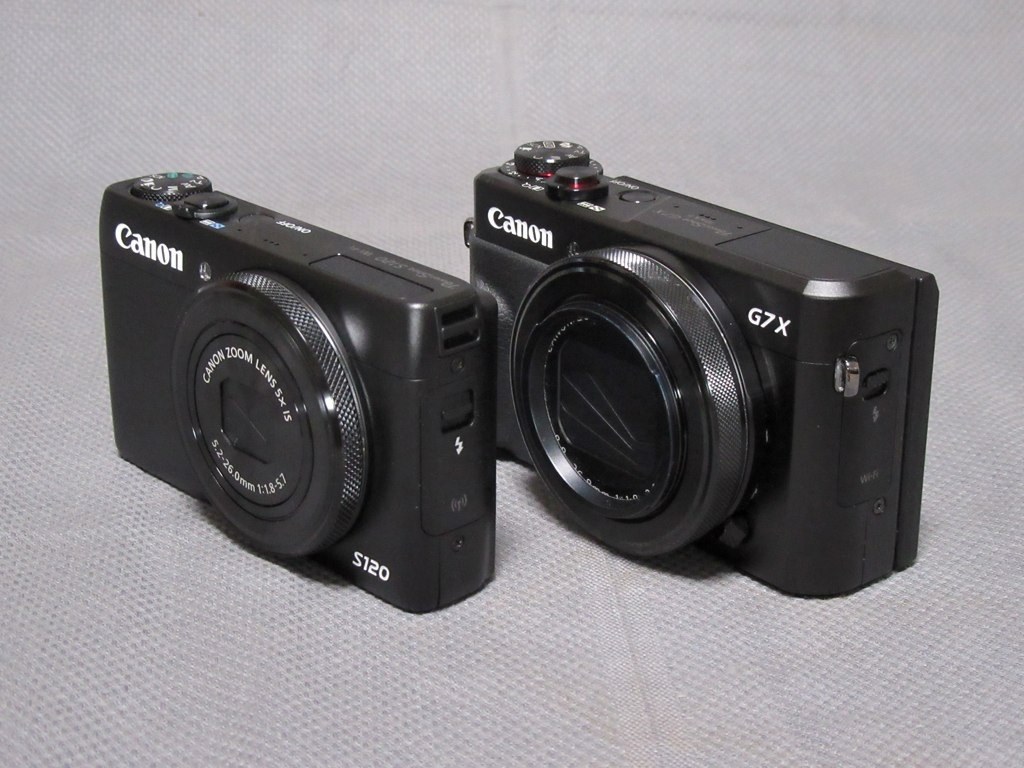 PowerShot S120との差について』 CANON PowerShot G7 X Mark II の