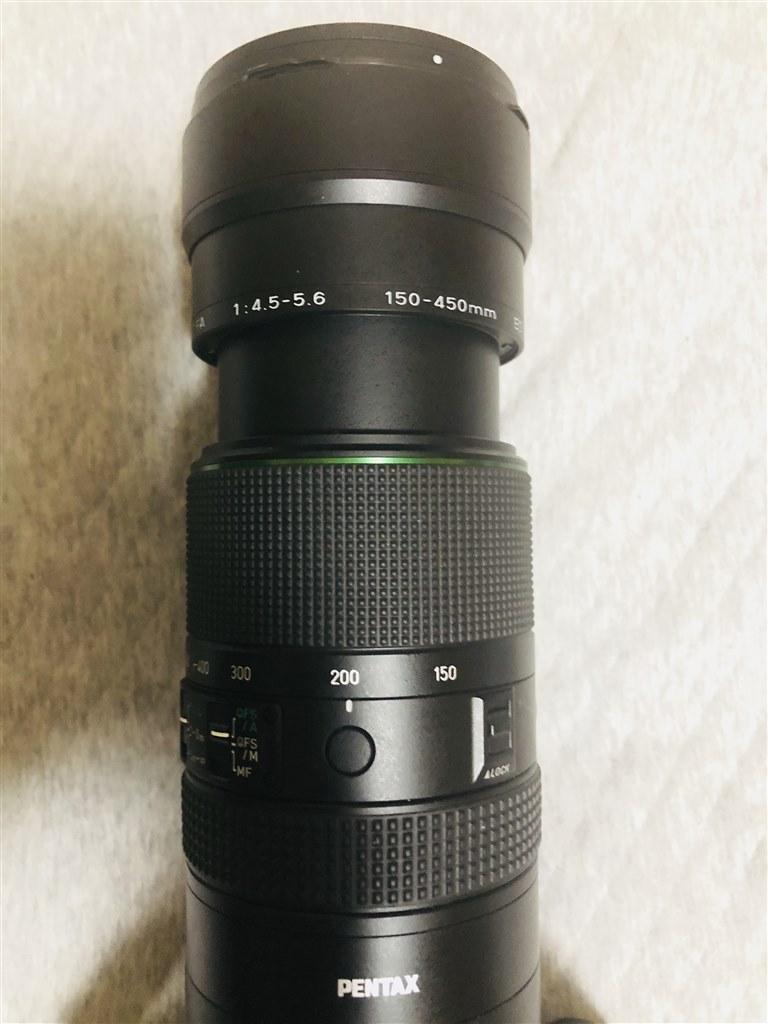ズームリングが。。。』 ペンタックス HD PENTAX-D FA 150