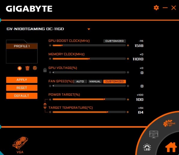 Gigabyte Gv N108tgaming Oc 11gd Pciexp 11gb 価格比較 価格 Com
