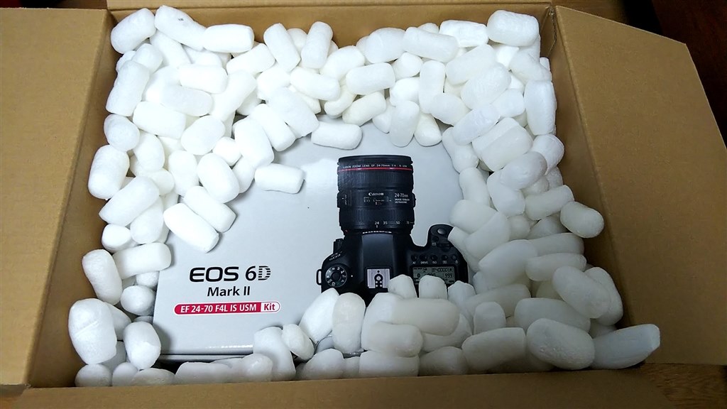 Pcトラストさんで購入差せて頂きました Canon Eos 6d Mark Ii Ef24 70 F4l Is Usm レンズキット のクチコミ掲示板 価格 Com