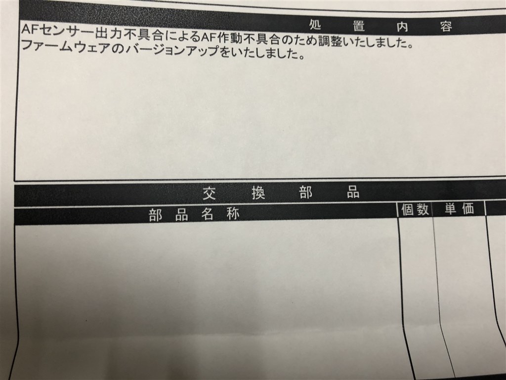 AFセンサー出力不具合とは？』 ニコン D850 ボディ のクチコミ掲示板