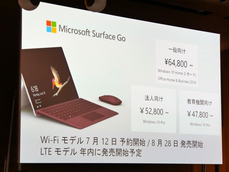 なにこのクソ価格』 マイクロソフト Surface Go MHN-00014 のクチコミ 