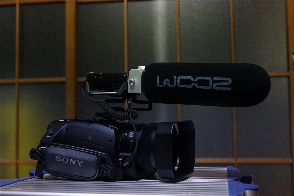 Sony FDR AX700 RODE VideoMic Pro+付