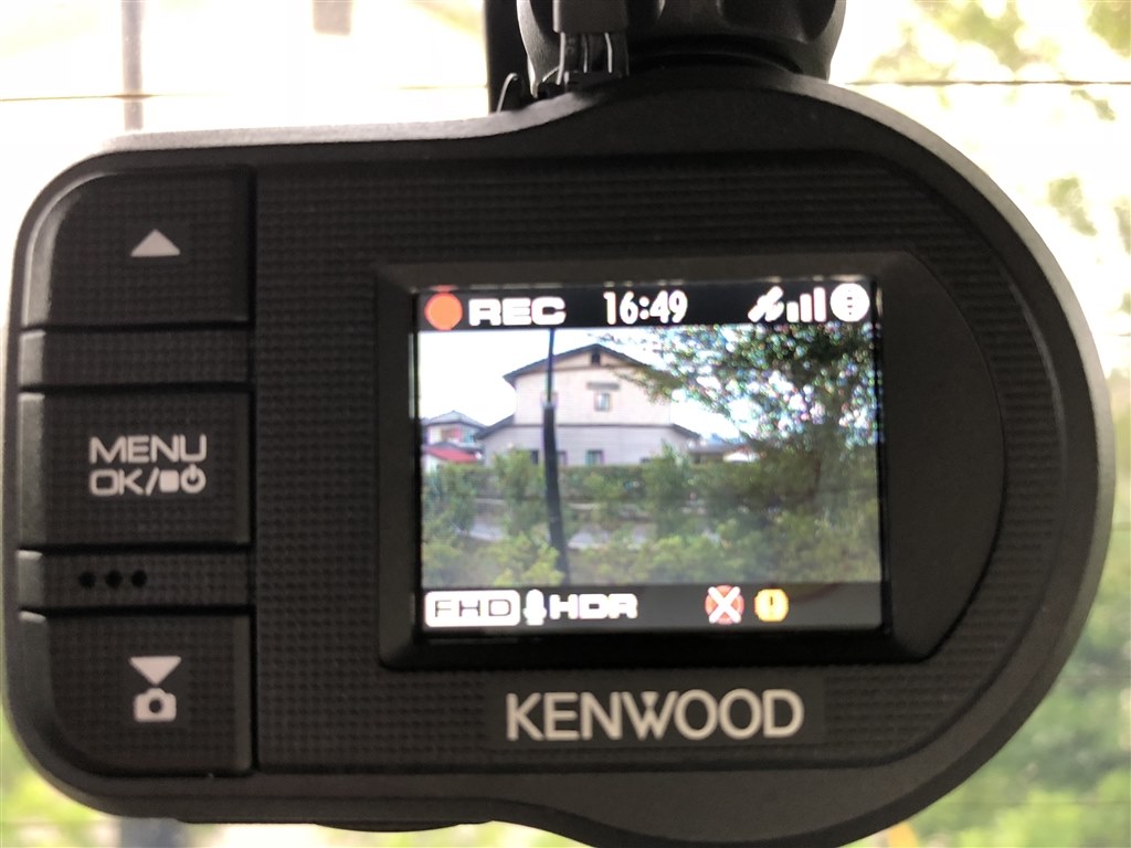 【ほぼ新品】KENWOOD DRV-410 ドライブレコーダー