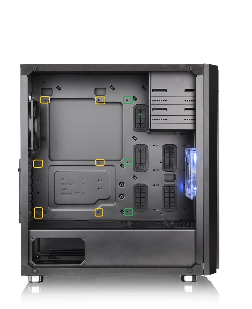 Thermaltake Versa H26　PCケース MSIマザーボード付 Versa H26 Tempered Glass Edition