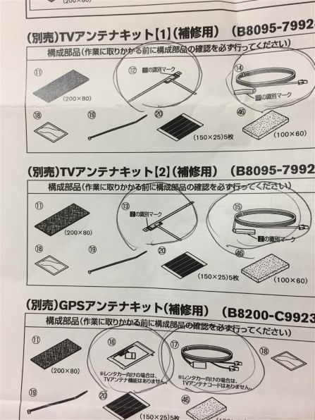 Б 黒し 【メール便全国一律送料無料】 GPS一体型フィルム フィルムアンテナ エレメント