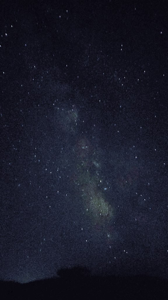 天の川銀河は、三脚無しで撮れた！』 SONY Xperia XZ2 Premium SO-04K