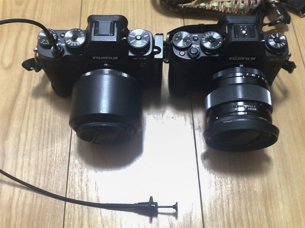 X-T3にレリーズワイヤー使用』 富士フイルム FUJIFILM X-T3