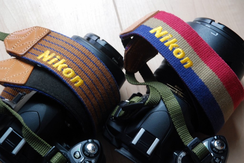 動作Nikon ニコン D200 ボディとカメラストラップアンカーリンクス