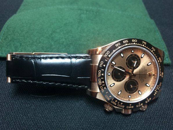 ブレス交換 ロレックス コスモグラフ デイトナ ln ブラックラバーベルト ピンク ブラック のクチコミ掲示板 価格 Com