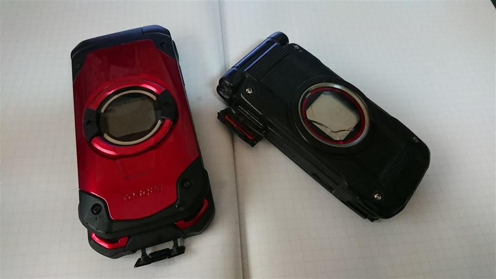 au - au ガラホ TORQUE X01 取説 充電器付きます SIMロック解除済】au TORQUE X01 KYF33 RED|中古ガラケー格安