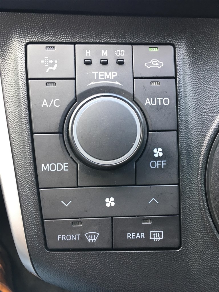 車 エアコン ボタン Rear Kuruma