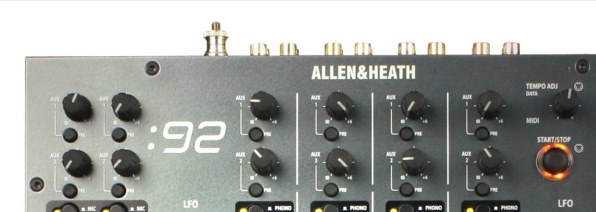 Allen & Heath Xone:92L DJミキサー 美品 xone92 ALLEN&HEATH XONE