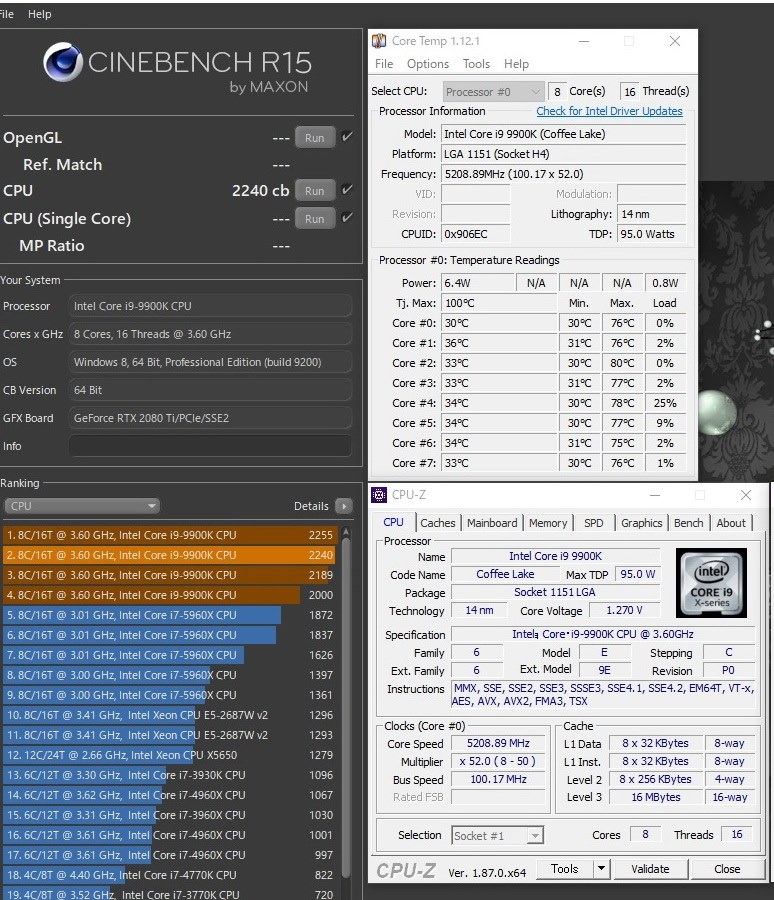 9900k 5ギガーoc』 インテル Core i9 9900K BOX のクチコミ掲示板