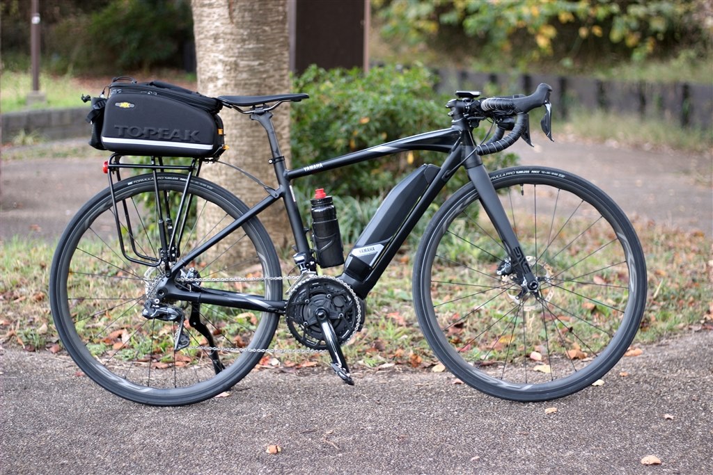 ヤマハ電動アシスト自転車ロードバイクYPJ-ERカスタムMサイズ - 電動 