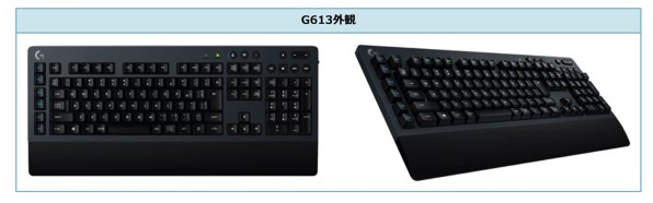 ロジクール G613 Wireless Mechanical Gaming Keyboard [ブラック