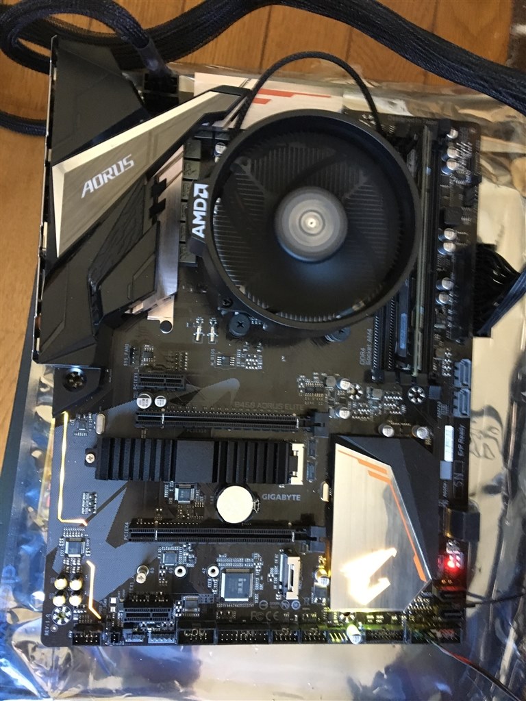 電源は入るが映像が出ない』 GIGABYTE B450 AORUS ELITE [Rev