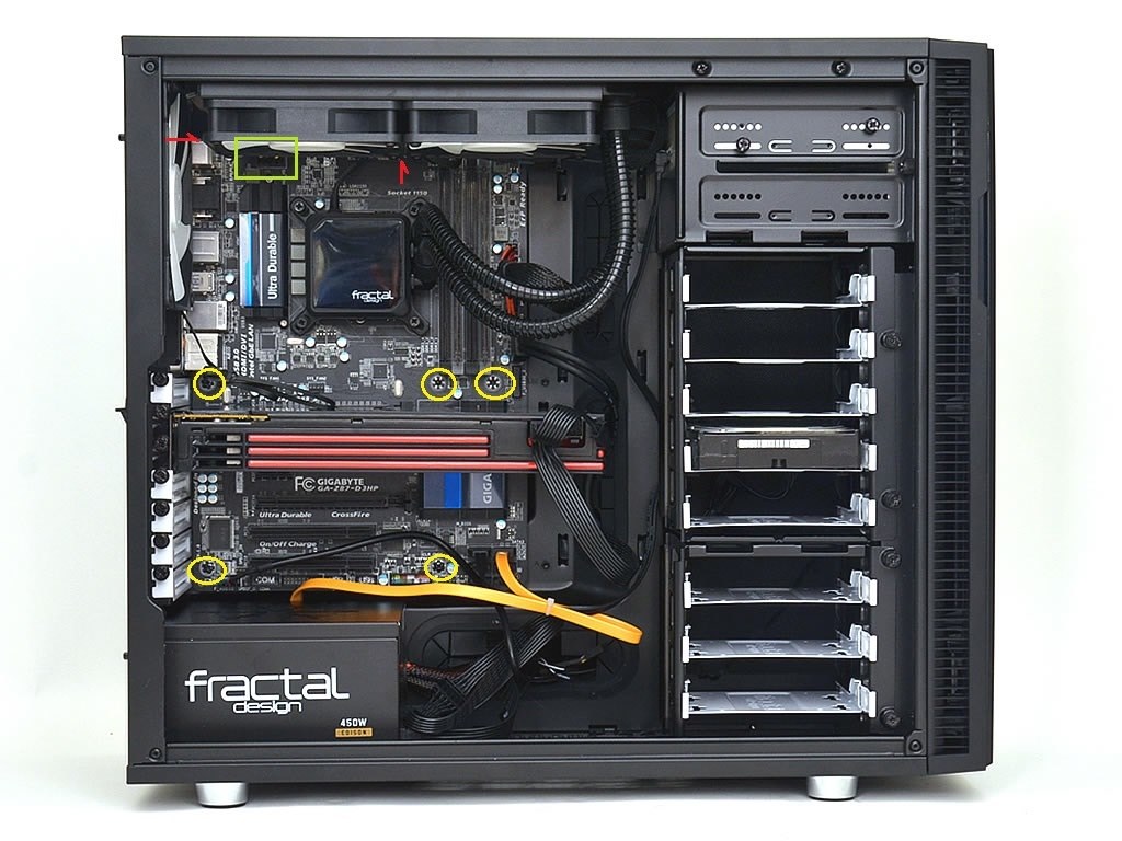 Pcケースのトップに上手く入りません Corsair H110i Cw Ww のクチコミ掲示板 価格 Com