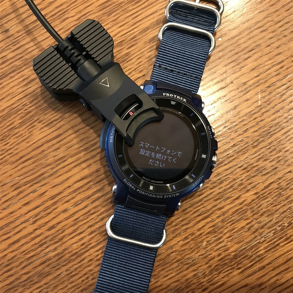 オプションの対応具合』 カシオ Smart Outdoor Watch PRO TREK Smart
