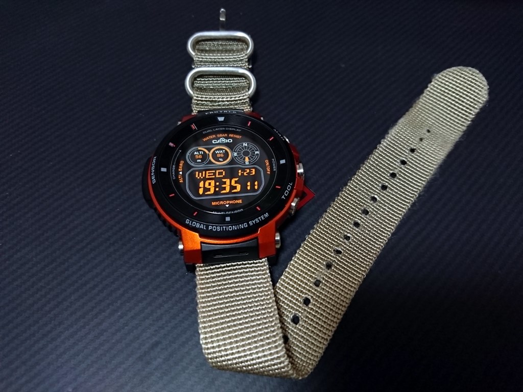 オプションの対応具合』 カシオ Smart Outdoor Watch PRO TREK Smart