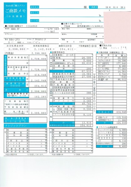 見積りとオプション診断お願いします ホンダ N Box のクチコミ掲示板 価格 Com