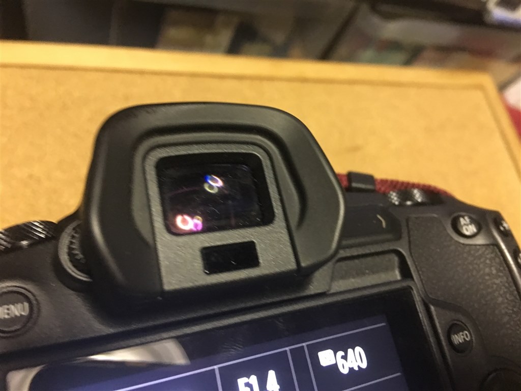 ファインダー部分のクリーニングについて』 CANON EOS R ボディ の