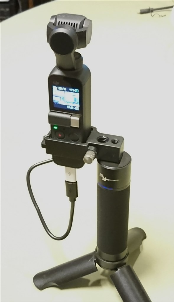 バッテリー不足の解消になりそうな予感…』 DJI OSMO POCKET のクチコミ