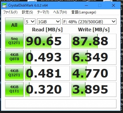 書き込みが遅い理由(外付けドライブとして使用)』 東芝 MQ04ABD200