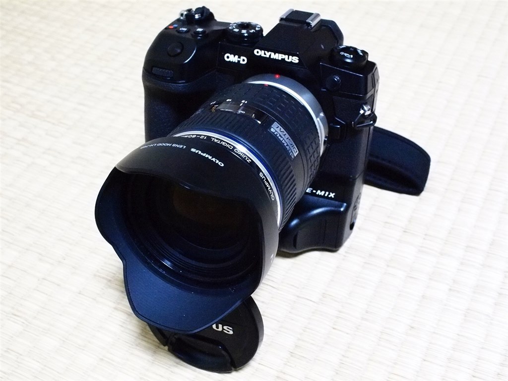 フォーサーズレンズでの動作』 オリンパス OM-D E-M1X ボディ の 