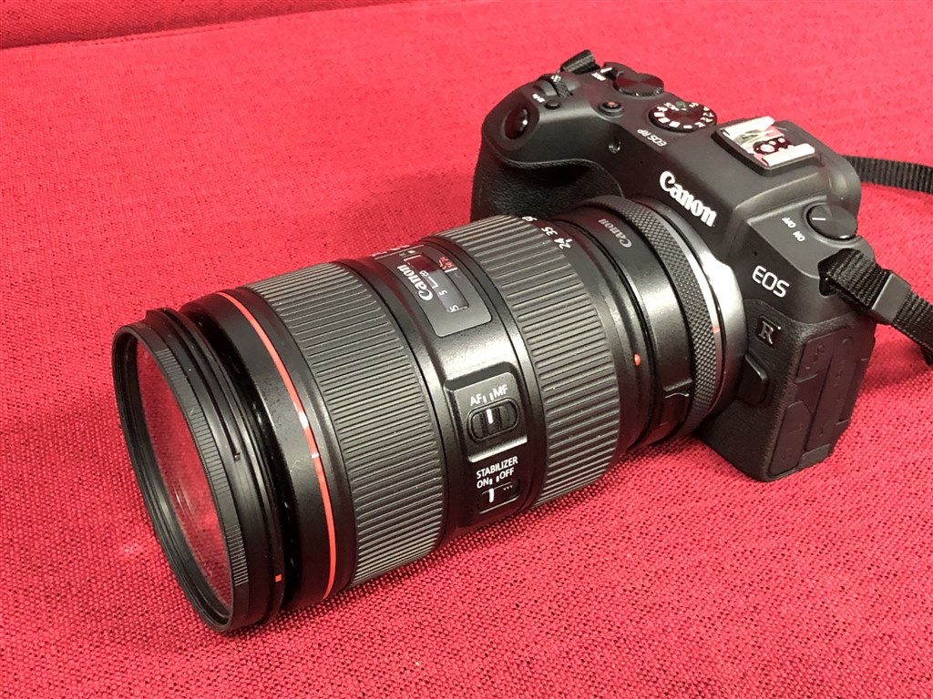とりあえず、EFレンズ装着のサイズ感』 CANON EOS RP マウント