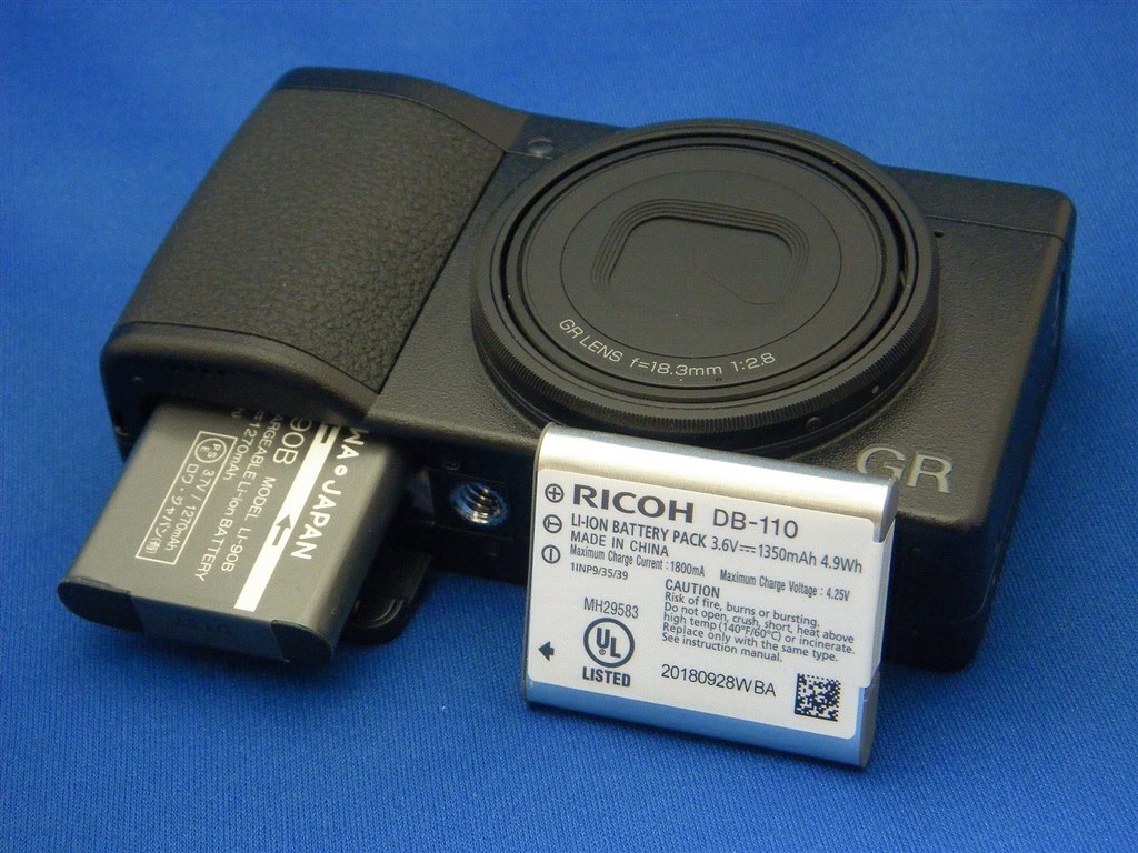 互換バッテリー』 リコー RICOH GR III のクチコミ掲示板 - 価格.com