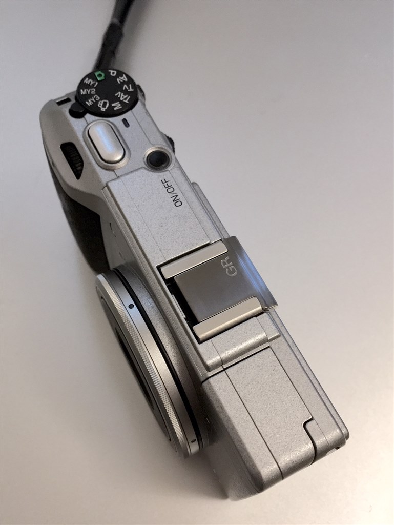 メタルホットシューカバー【GK-1】との組合せ』 リコー GR II の