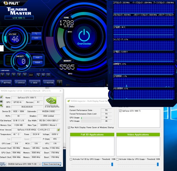 Palit Microsystems NEB108TH15LC-1020G (GeForce GTX 1080 Ti 11GB