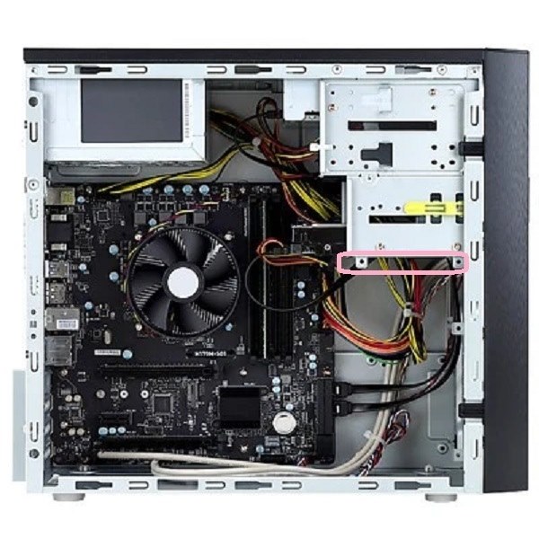 SSD真上の3.5インチベイにHDD付きますか？』 マウスコンピューター LUV